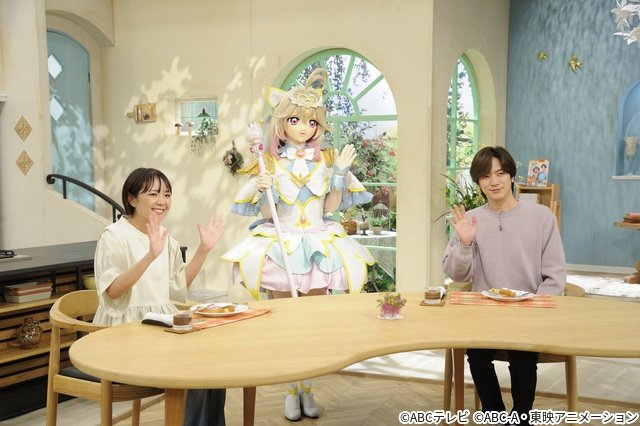 DAIGO×「名探偵プリキュア!」コラボ実現 キュアアルカナが大好きなアイス作りに挑戦