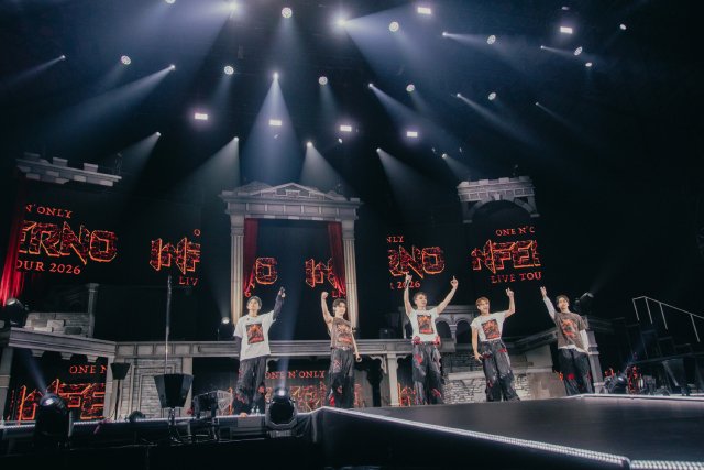 “魂の熱波師”ONE N’ ONLY、初アリーナツアー「INFERNO」完走！「絶対にドームに立つ」宣言も