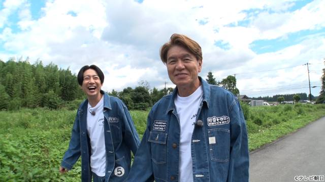 相葉雅紀&ヒロミ、園児の「頑張れ~!」に笑顔 24年放置の園庭が激変!