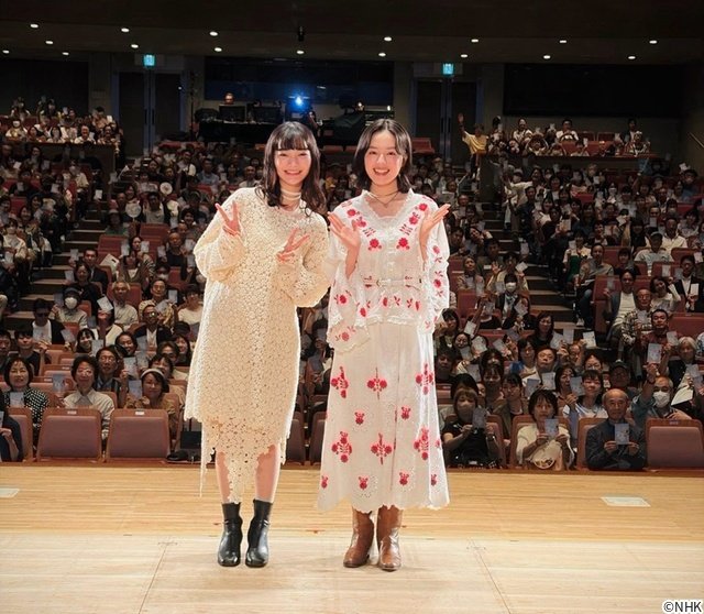 見上愛&上坂樹里、「風、薫る」最後の感謝祭で1年の絆! 佐野晶哉も「姉妹のよう」と明かす