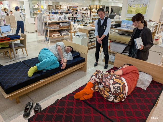 SBS「ダラット」マヂラブ村上としずちゃんが静岡伊勢丹で絶品グルメとバスケと睡眠を満喫