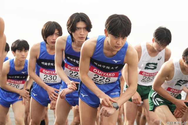 山下智久、小林虎之介、杢代和人ら演じる明誠学院大学陸上競技部の新写真が解禁「俺たちの箱根駅伝」