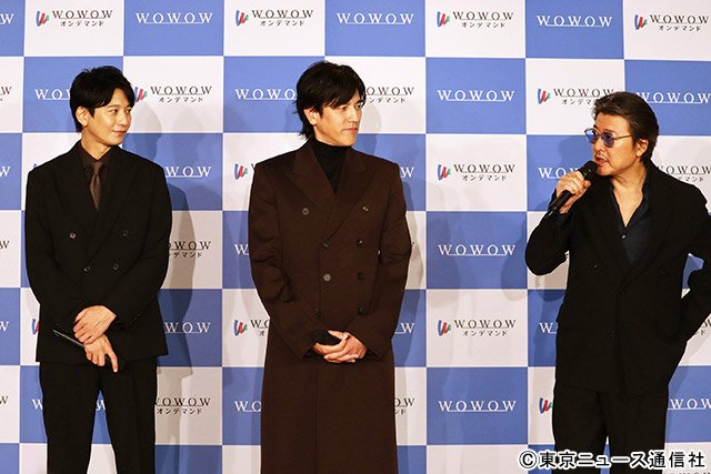 「MR-医薬情報担当者-」完成報告会 正門良規が向井理のチャーミングさを暴露!?