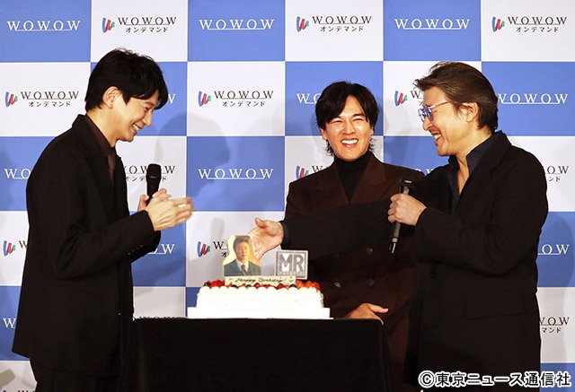 「MR-医薬情報担当者-」完成報告会 正門良規が向井理のチャーミングさを暴露!?