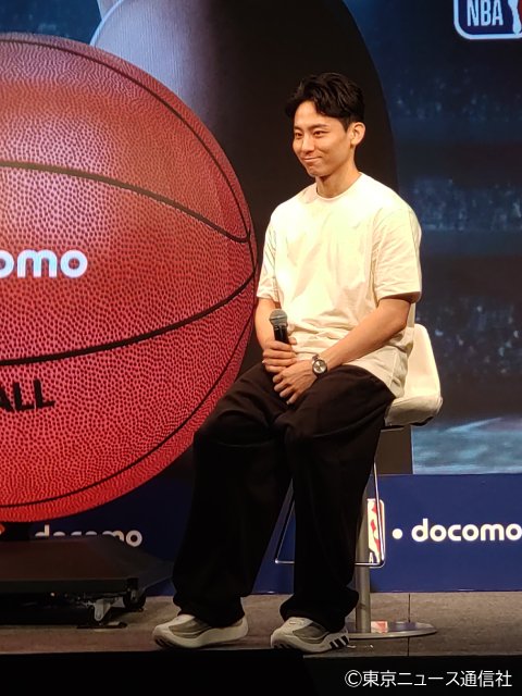 河村勇輝「NBA本契約達成を信じてる」MANATO&チョコプラ松尾「ファイト!」