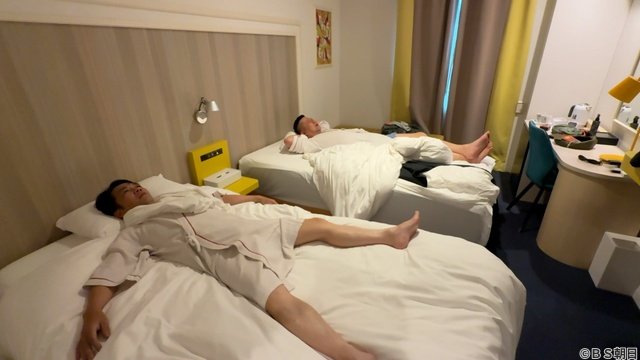 ケンドーコバヤシの“ビジホ泊”に中川家・剛! 南柏のホテルから柏の夜へ、2週連続の同期旅
