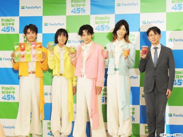 モナキがファミマのフラッペ発表会に! 4人が最近ヒヤッとしたことは「初対面の際……」