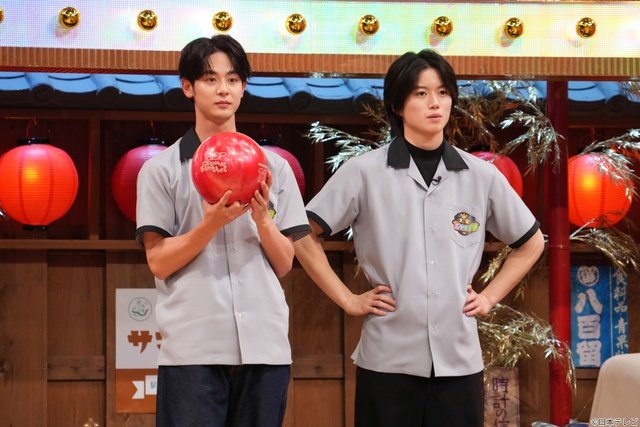 大泉洋&松村北斗“師弟ペア”が豪華芸能人と真剣勝負「スター激突!大泉ボウリング」開幕