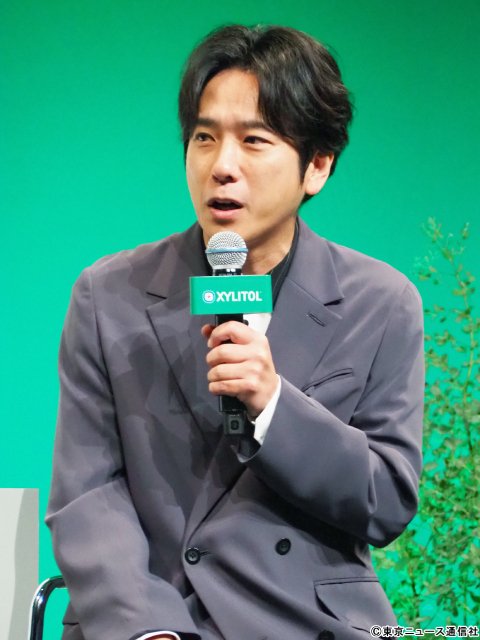 二宮和也「キシリトール」の新しい顔に「ワクワクしていただける存在になれたら」