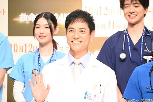 「救命病棟24時」13年ぶりに復活! 江口洋介&松嶋菜々子が会見で意気込み