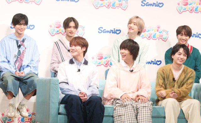 サンリオ×なにわ男子のコラボが実現! 大橋和也は「ポムポムプリン」に親近感を抱くが……