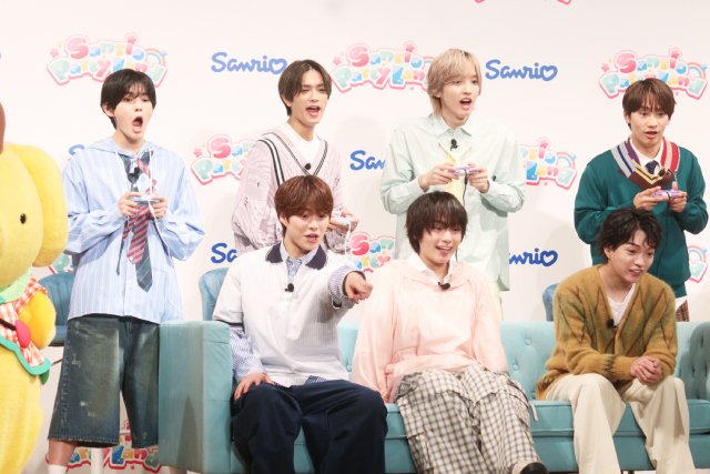 サンリオ×なにわ男子のコラボが実現! 大橋和也は「ポムポムプリン」に親近感を抱くが……
