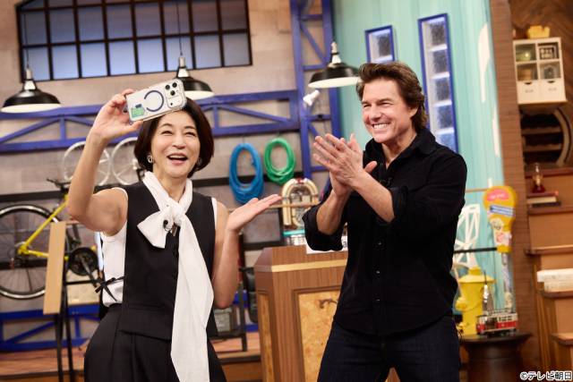 トム・クルーズが「ザワつく!金曜日」に降臨 大スターの登場に“ザワつくトリオ”が大興奮