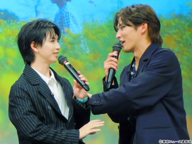 「恋ルビ2」岩橋玄樹&相馬理、キスシーンをファンと鑑賞「シーズン2を見たら多分死んじゃう」