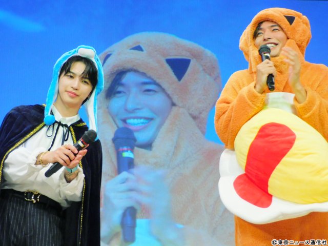 「恋ルビ2」岩橋玄樹&相馬理、キスシーンをファンと鑑賞「シーズン2を見たら多分死んじゃう」