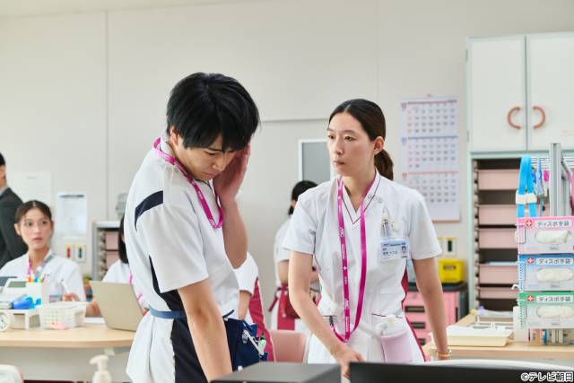 「アナログナース」第2話 灯(松下奈緒)が一二三(江口のりこ)と共闘!? 母子の命を救えるか