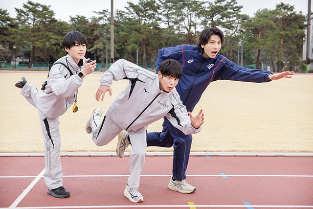 「俺たちの箱根駅伝」小林虎之介×奥智哉×庄司浩平、撮影の裏側で「奥くんを太らせようと……(笑)」