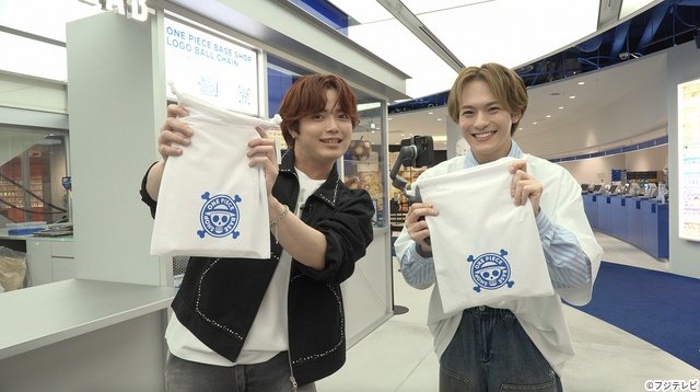 「アニメダマ」Travis Japan 吉澤閑也＆松倉海斗がONE PIECE新スポットへ