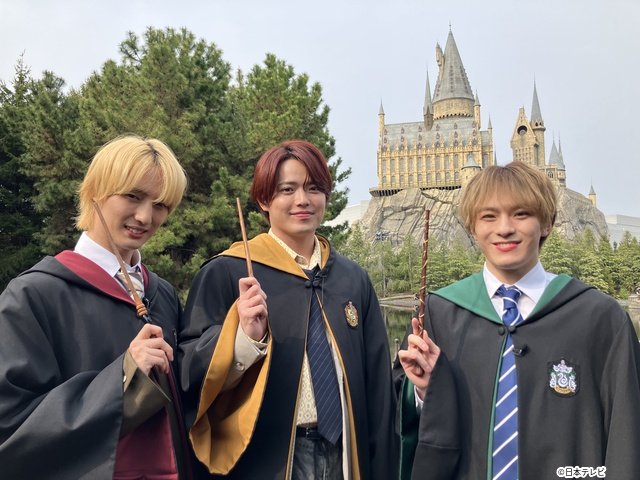 「Travis JapanのスタディーJAPAN」初の大阪ロケ　川島如恵留、吉澤閑也、松倉海斗がUSJへ