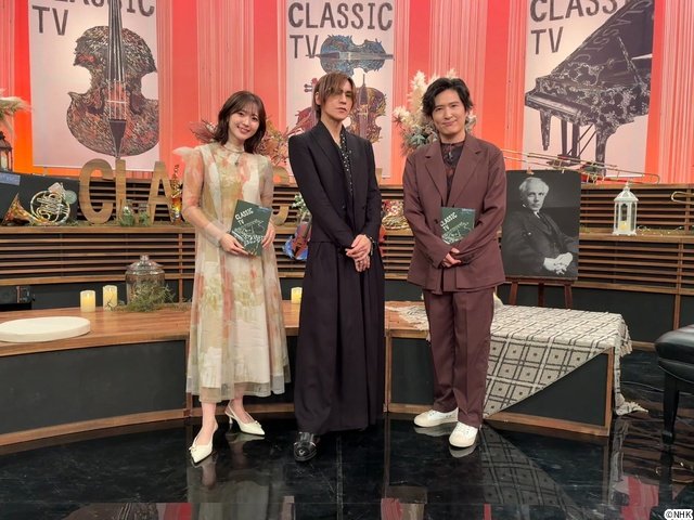 SUGIZOが清塚信也&鈴木愛理MC「クラシックTV」で作曲家・バルトークの魅力を熱弁!