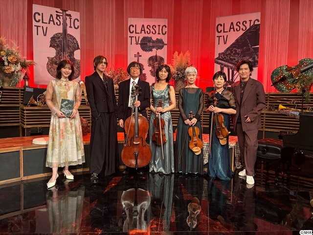 SUGIZOが清塚信也&鈴木愛理MC「クラシックTV」で作曲家・バルトークの魅力を熱弁!