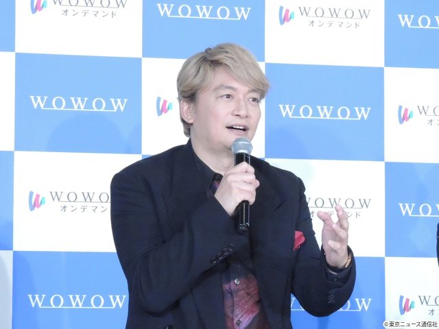 「虚ろな十字架」会見で香取慎吾が初共演の赤楚衛二を絶賛!「会った瞬間かっこいい」