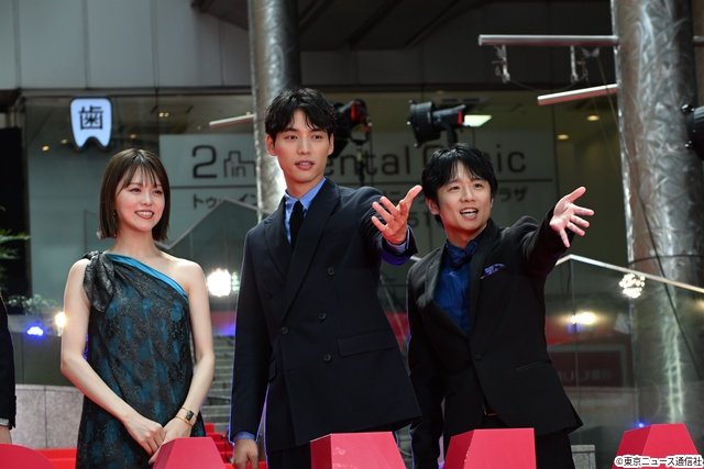 大泉洋、福士蒼汰、チ・チャンウク、今田美桜、山下智久らが華やかにレッドカーペット登場